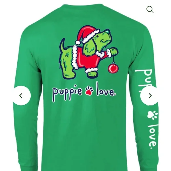 Puppie Love Grinch long sleeve adult - Picture 1 of 2